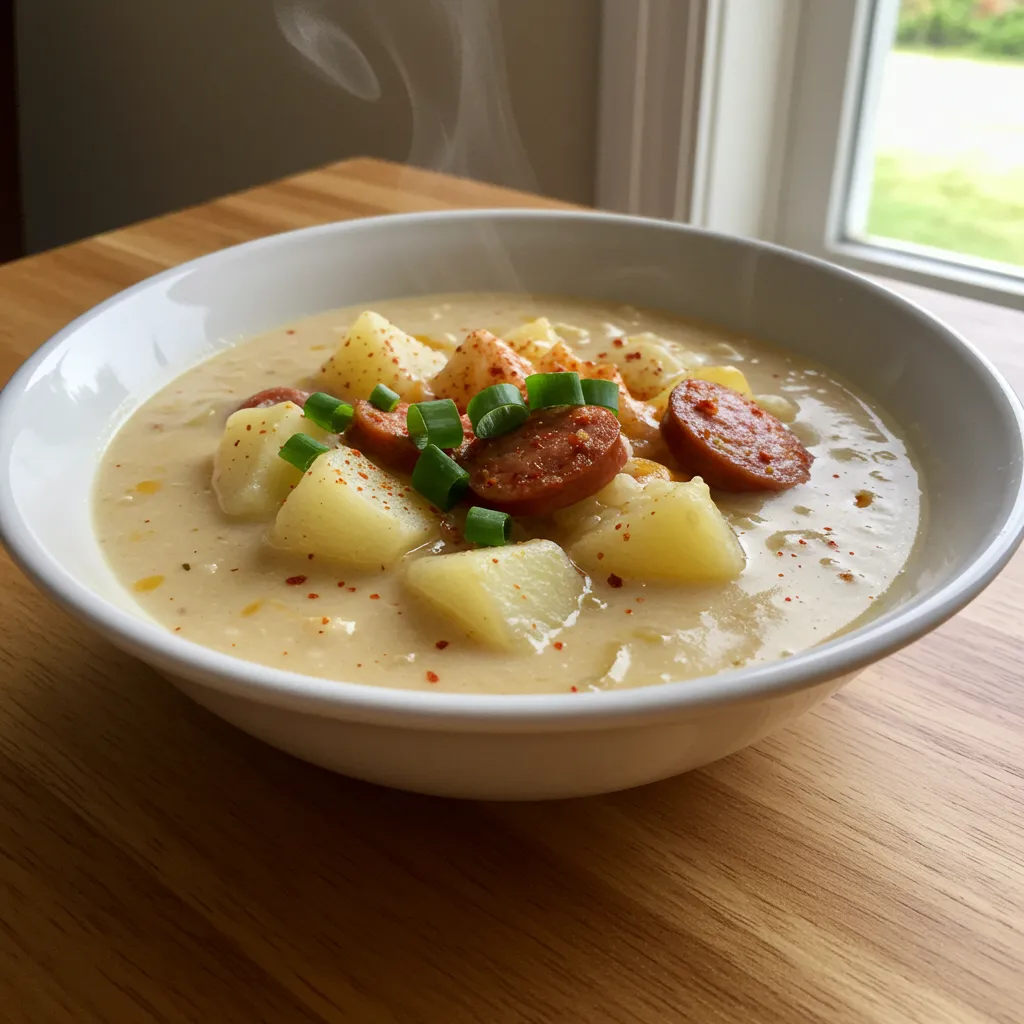 Hearty Cajun Potato Soup: Tonight's Ultimate Comfort Bowl